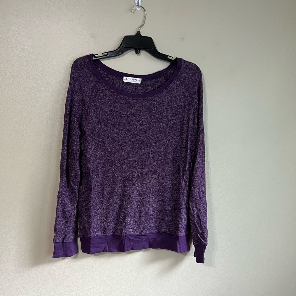 American able medium purple blouse